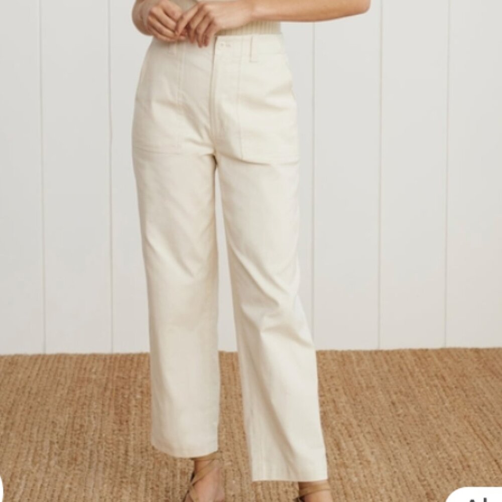 Jenni Kayne Cotton Linen Ranger Trouser